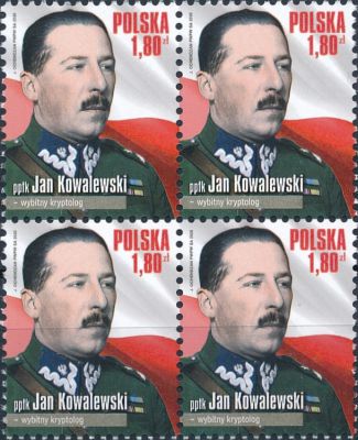 5068 w czwórce czysta** ppłk Jan Kowalewski - wybitny kryptolog