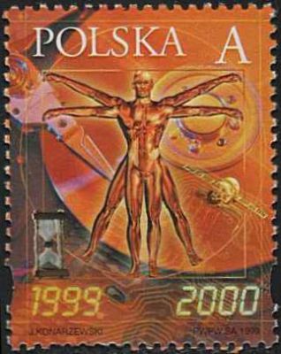 3657 czysty** Jubileusz roku 2000