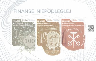 5004-5006 Blok 339 czysty** Finanse Niepodległej