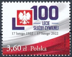 5197 czysty** 100-lecie służby cywilnej