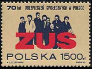 3123 czysty** 70 lat ZUS w Polsce