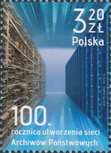 4938 czysty** 100 rocznica utworzenia sieci Archiwów Państwowych