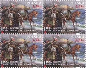 5035 w czwórce czysty** 100 rocznica zaślubin Polski z morzem