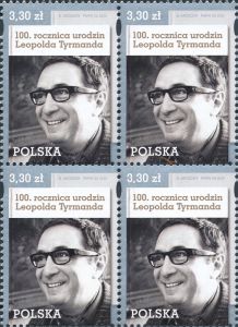5057 w czwórce czysta 100 rocznica urodzin Leopolda Tyrmanda
