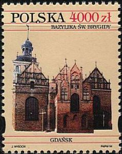 3354 czyste** Bazylika św.Brygidy w Gdańsku