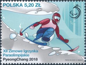 4825 czysty** III Zimowe Igrzyska Paraolimpijskie PyeongChang 2018