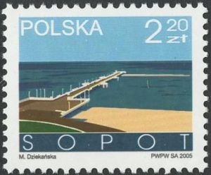 4040 czyste** Miasta polskie - Sopot