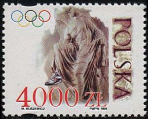 3355 czysty** Rok sportu i ideału olimpijskiego