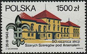 3290 czyste** 50. rocznica akcji Szarych Szeregów pod Arsenałem