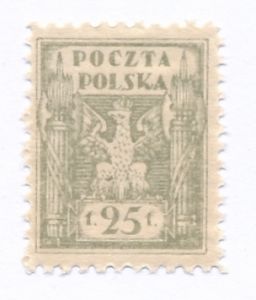 0090 C ck szarooliwkowy papier cienki prążkowany poziomo ZL 11½ gwarancja czysty**