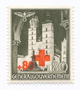 GG 055 czyste** dopłata za Niemiecki Czerwony Krzyż