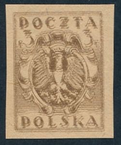 0085 DpA jasnobrązowy papier szary czysty wydanie w walucie markowej 405/25