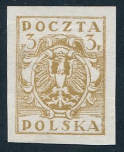 0085 Próba P6 brązowaochra czysta Wydanie w walucie markowej 409/25