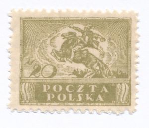 0101 b oliwkowozielony ząbkowanie 10:11½ czysty**