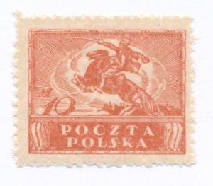 0100 b brązowopomarańczowy ZL 11½ czysty**