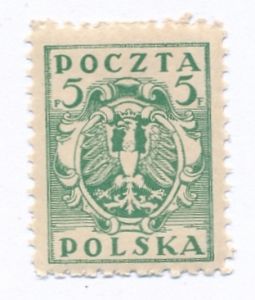 0086 B ax zielony papier średni gładki  gwarancja czysty** Wydanie markowe