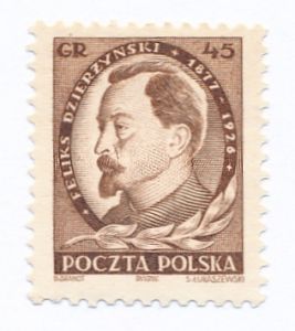 0562 czysty** 25 rocznica śmierci Feliksa Dzierżyńskiego