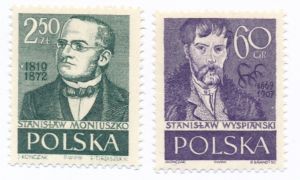 0931-932 czyste** Stanisław Wyspiański, Stanisław Moniuszko