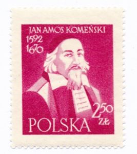 0896 czysty** 365 rocznica urodzin Jana Amosa Komeńskiego