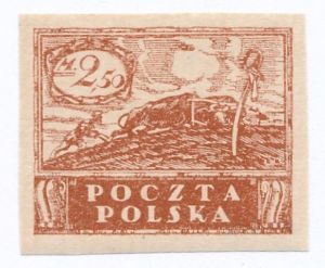 0095 A x brązowopomarańczowy czysty** Wydanie w walucie markowej