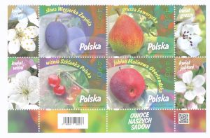 5469-5472 czwórka dolny margines nazwa emsiji czyste** Owoce naszych sadów