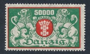 WMG 143 czysty** Wydanie obiegowe Herb Gdańska