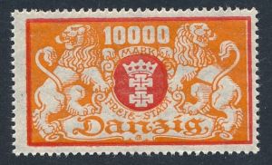 WMG 141 czysty** Wydanie obiegowe Herb Gdańska