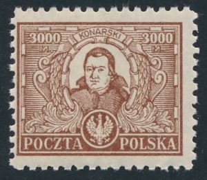 0165 bm brązowy papier średni ZL 10½ gwarancja czysty**