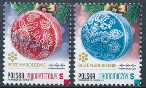 5488-5489 czyste** Boże Narodzenie