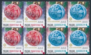 5488-5489 w czwórkach czyste** Boże Narodzenie